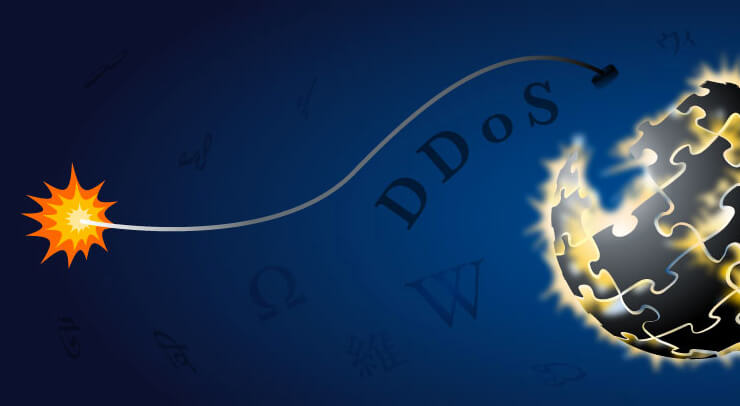 Analyse des ddos-angriffs auf wikipedia